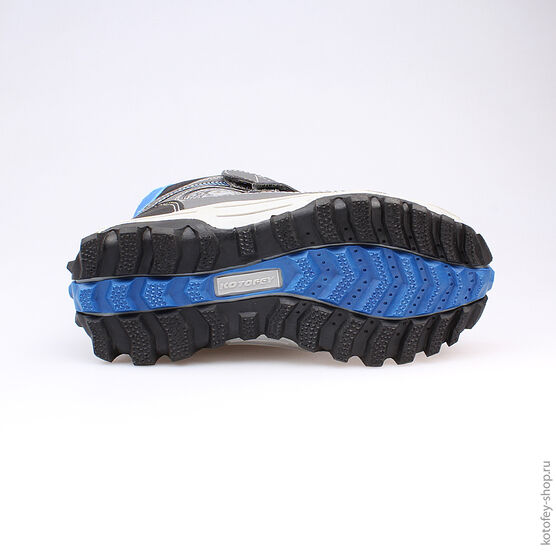 454963-42 Мембранные ботинки для мальчики чер-сер-гол фото №3