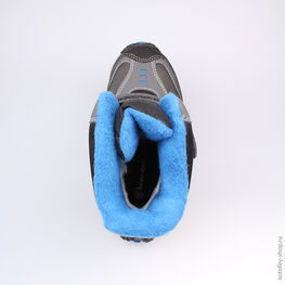 454963-42 Мембранные ботинки для мальчики чер-сер-гол фото №4