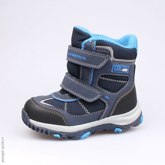 454964-41 Мембранные ботинки для мальчики син-гол