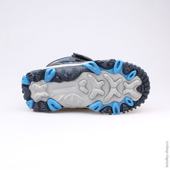 454964-41 Мембранные ботинки для мальчики син-гол фото №3