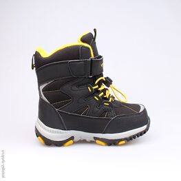 454966-41 Мембранные ботинки для мальчики чер-жел фото №2