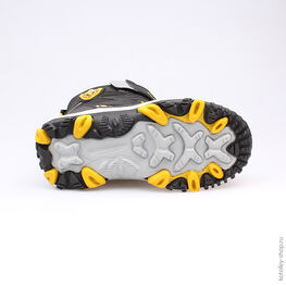 454966-41 Мембранные ботинки для мальчики чер-жел фото №3