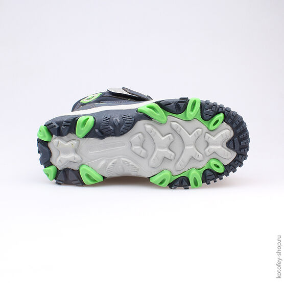 454966-42 Мембранные ботинки для мальчики син-сал фото №3