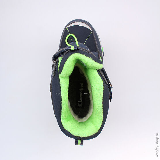 454966-42 Мембранные ботинки для мальчики син-сал фото №4