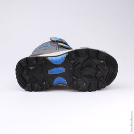 454967-42 Мембранные ботинки для мальчики сер-син фото №3