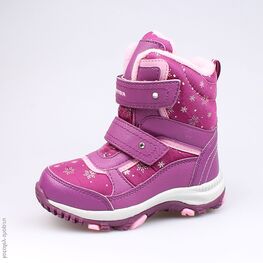 454968-42 Мембранные ботинки для девочки бор-роз