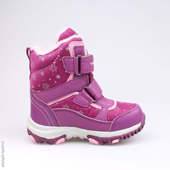454968-42 Мембранные ботинки для девочки бор-роз фото №2