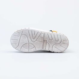 352295-31 Ботинки для мальчики син-жел фото №3