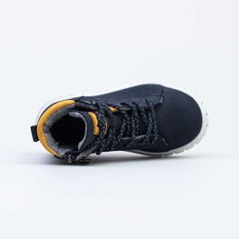 352295-31 Ботинки для мальчики син-жел фото №4