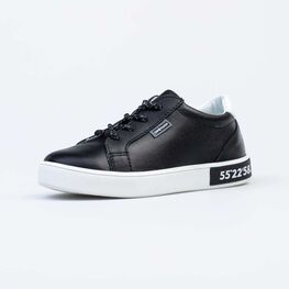 532256-23 Полуботинки для девочки черный