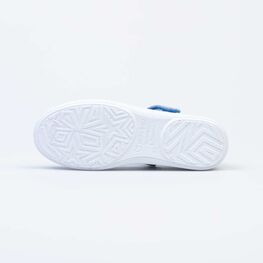 532234-24 Туфли-балетки для девочки кожаные для девочки голубой фото №3