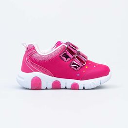 144169-71 Кроссовки с LED-подсветкой на подошве для девочки фуксия фото №2