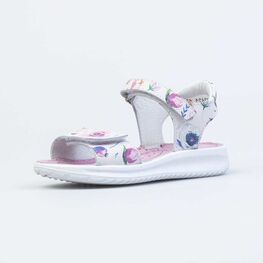 622509-21 Босоножки для девочки кожаные для девочки белый