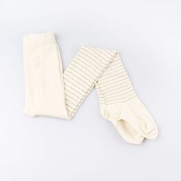 07832461-40 Колготки детские бежево-белые для девочки беж-бел
