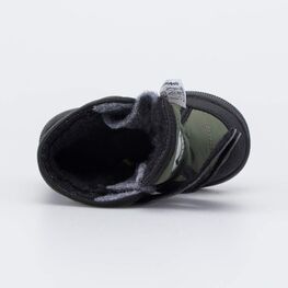 354072-41 Зимние ботинки-дутики для мальчика для мальчики оливковый + черный фото №4