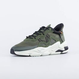 744200-12 Кроссовки для мальчика-подростка на шнурках для мальчики оливковый