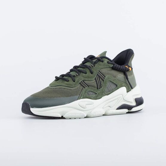 744200-12 Кроссовки для мальчика-подростка на шнурках для мальчики оливковый