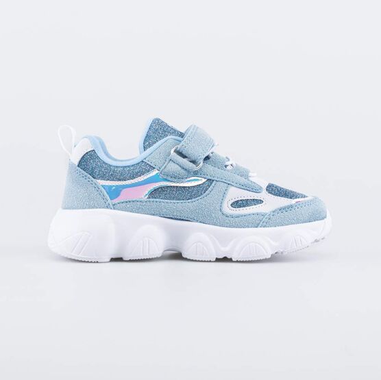 344402-72 Кроссовки для девочки для девочки голубой фото №2