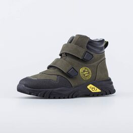 552315-31 Утепленные ботинки для мальчика для мальчики оливковый