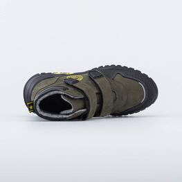 552315-31 Утепленные ботинки для мальчика для мальчики оливковый фото №4