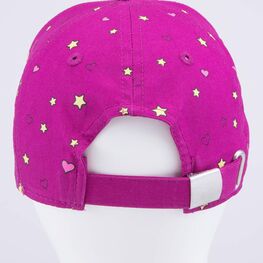 07811741-40 Бейсболка для девочки Единорожка для девочки фуксия фото №4