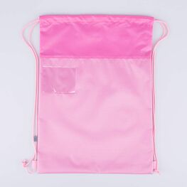 02808168-20 Мешок для сменной обуви розовый для девочки розовый фото №2