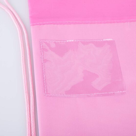 02808168-20 Мешок для сменной обуви розовый для девочки розовый фото №3