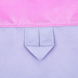 02808170-20 Мешок для сменной обуви Корги КК для девочки серый + розовый фото №4