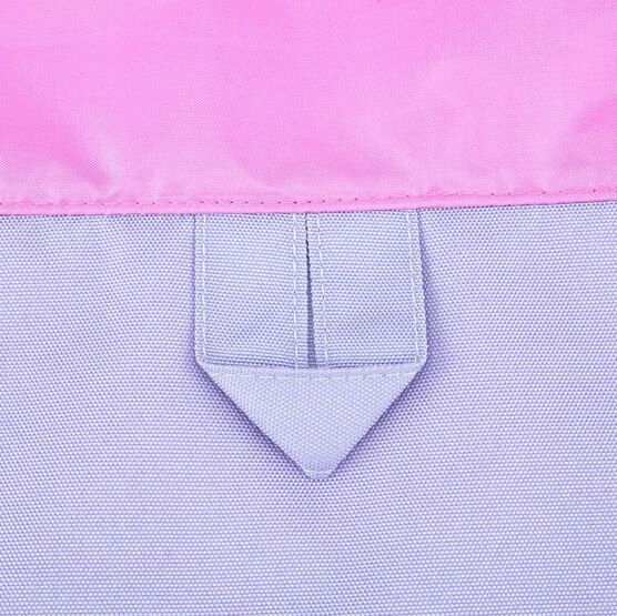 02808170-20 Мешок для сменной обуви Корги КК для девочки серый + розовый фото №4