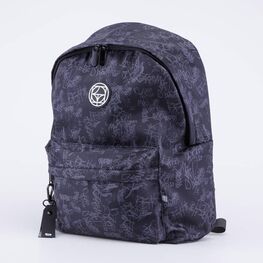 02704363-40 Рюкзак школьный Граффити для мальчики черный фото №2
