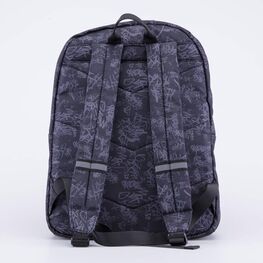 02704363-40 Рюкзак школьный Граффити для мальчики черный фото №3