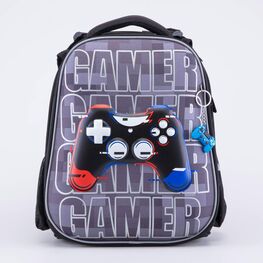 02704367-40 Рюкзак школьный Gamer КК для мальчики черный