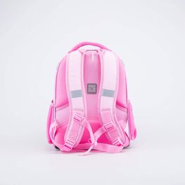 02804331-40 Школьный набор рюкзак + мешок + пенал для девочки розовый фото №3