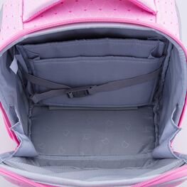 02804331-40 Школьный набор рюкзак + мешок + пенал для девочки розовый фото №4