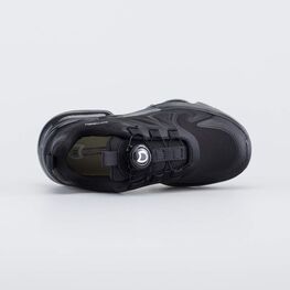 644407-11 Кроссовки с SoftShell и системой быстрой шнуровки для девочки черный фото №4