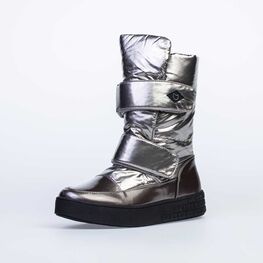 754048-41 Сапоги-дутики для девочки-подростка для девочки бронзовый