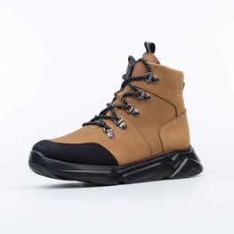 652187-32 Ботинки для мальчики коричневый