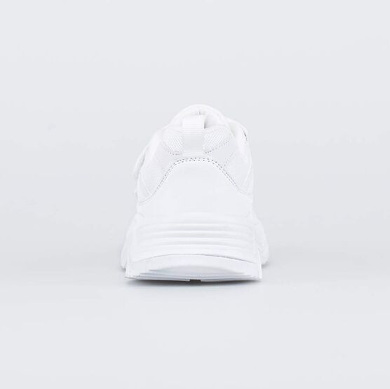 344436-71 Белые кроссовки с липучками для девочки белый фото №5