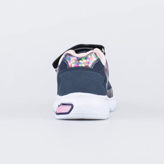 544205-73 Кроссовки SoftShell с подсветкой для девочки синий фото №5