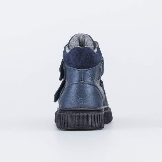 152349-32 Утепленные ботинки для девочки для девочки синий фото №5