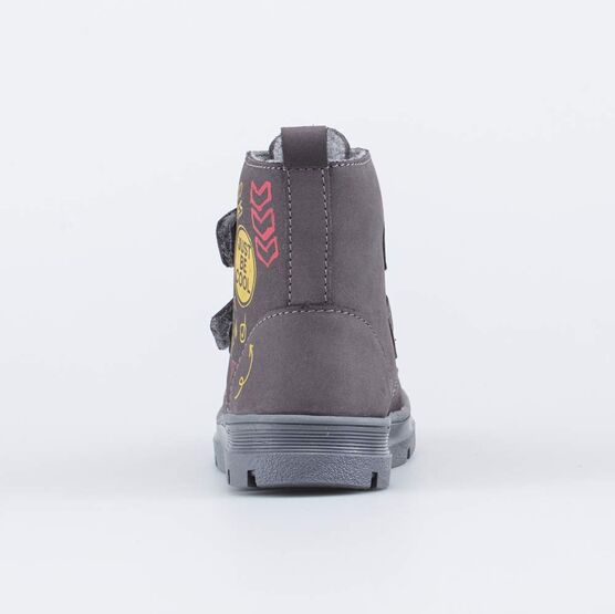 352367-31 Утепленные ботинки на липучках DGU коричневый для мальчики коричневый фото №5