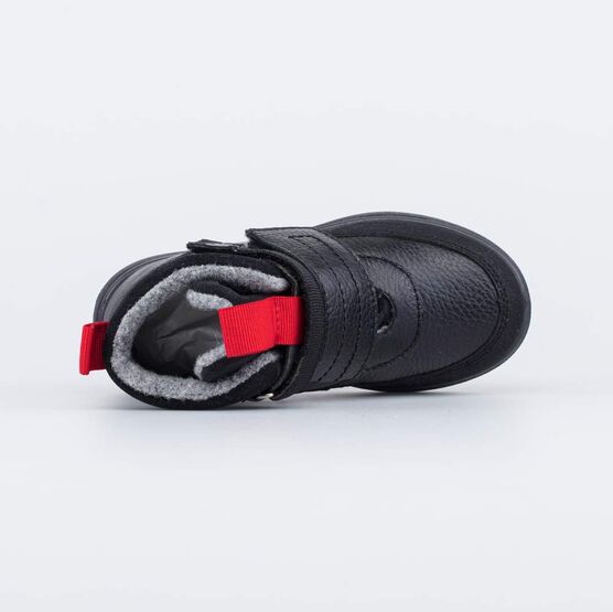 352366-33 Утепленные ботинки для мальчика Приключения черный для мальчики черный фото №4