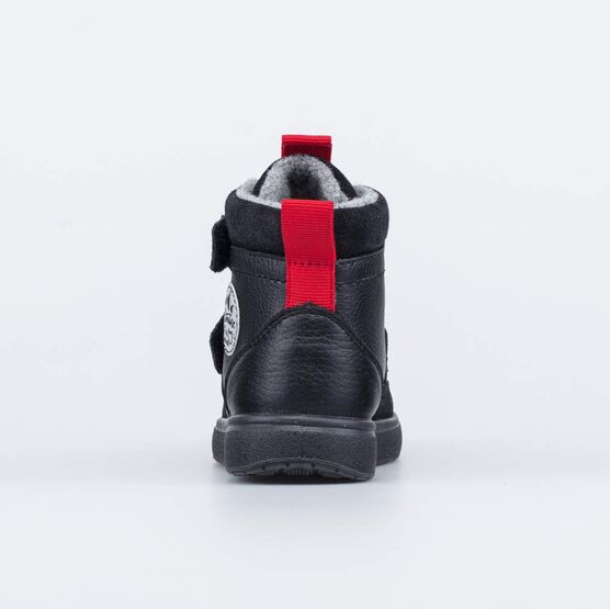 352366-33 Утепленные ботинки для мальчика Приключения черный для мальчики черный фото №5