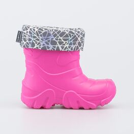 165059-19 Сапожки из ЭВА светоотражающие для девочки фуксия фото №2