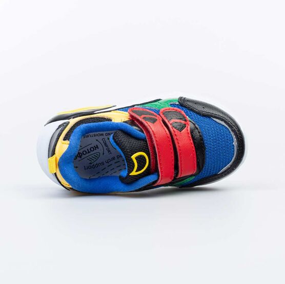 144170-73 Кроссовки с LED-подсветкой на подошве для мальчики чер-цве фото №4