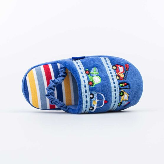 331238-11 Тапочки для мальчики голубой фото №4