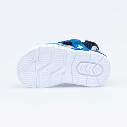 124006-11 Пляжная обувь с LED-подсветкой на подошве для мальчики светло-синий фото №3