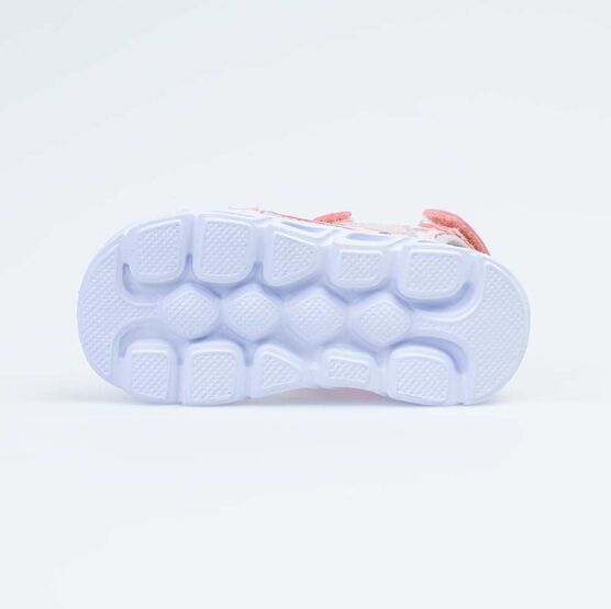 323071-12 Пляжная обувь с LED-подсветкой на подошве для девочки розовый фото №3