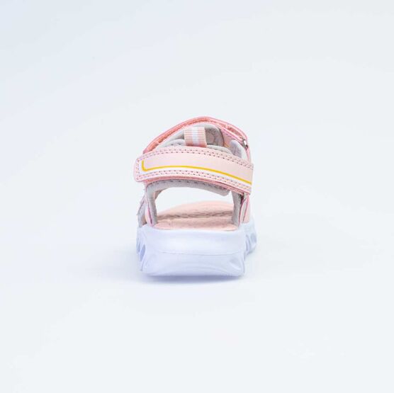 323071-12 Пляжная обувь с LED-подсветкой на подошве для девочки розовый фото №5