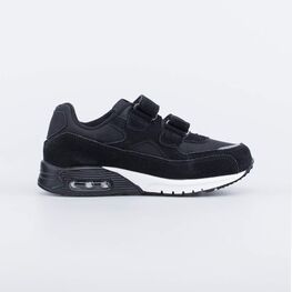 644167-76 Кроссовки со вставками из натуральной кожи для мальчики черный фото №2